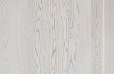 Паркетная доска FOCUS FLOOR Oak Prestige Etesian White Matt (Дуб Этизиан) 1-полосный 1800 под снежно-белым матовым лаком с фаской